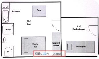 Gîte (et Chambre d'Hôte) Marseille 3